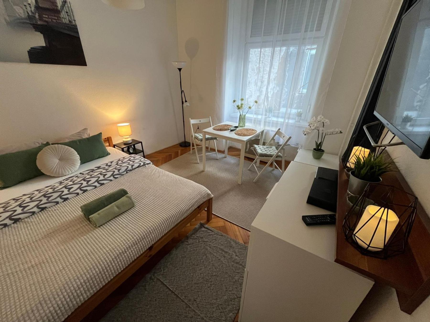 Apartment Feel Like - Cozy Downtwon Studio For 2